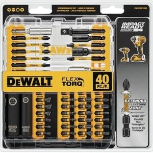 DEWALT DWA2NGFT40IR Impact Drill Bit Set - 40 Piece